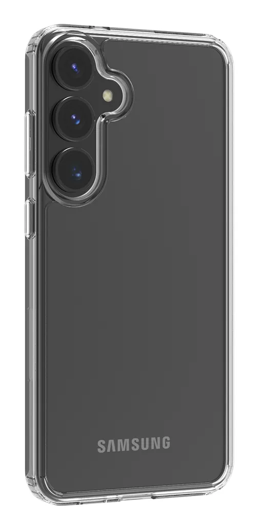 Screenor Bumper Galaxy S24 / S25 -suojakuori, Läpinäkyvä
