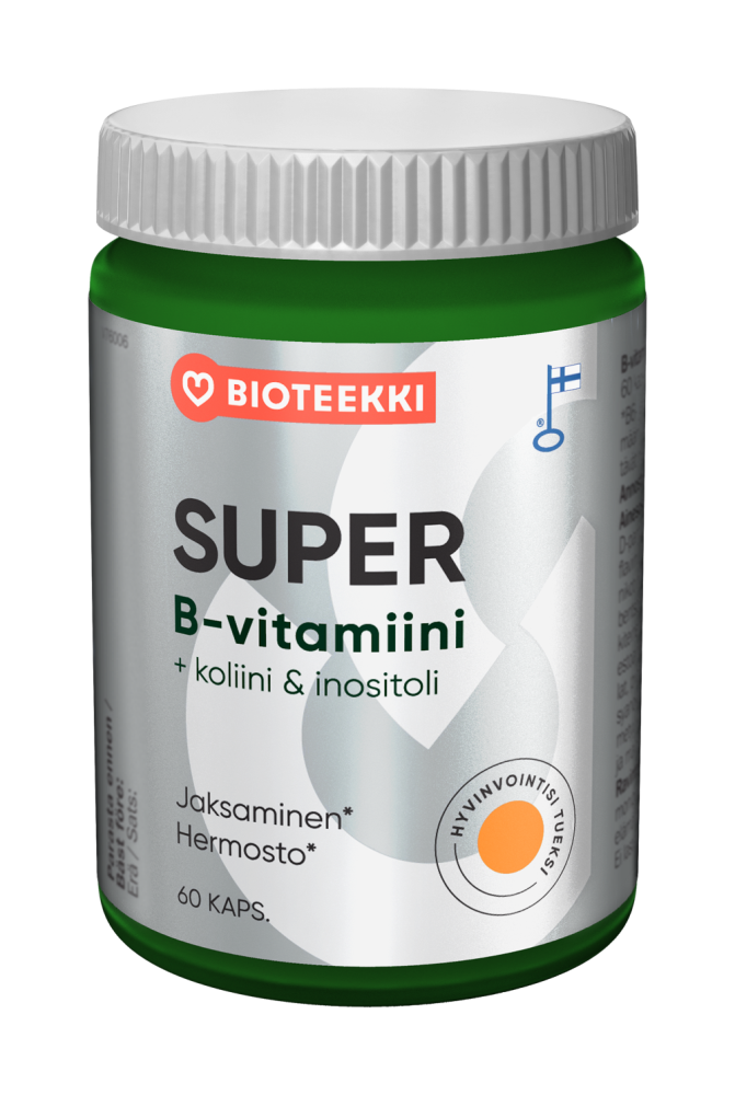 Super B-vitamiini 60 kaps