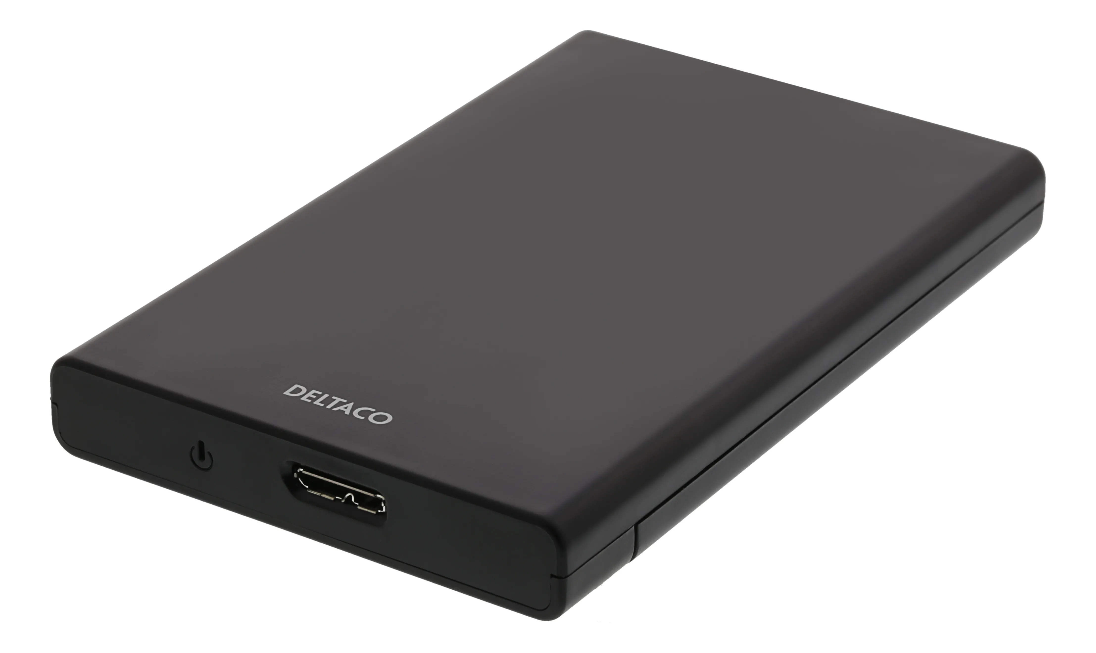 DELTACO MAP-K2568 2,5" HDD/SSD-ulkoisen aseman kotelo, musta